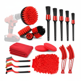 Set Četki za Detaljno Čišćenje Automobila - Profesionalni Detailing